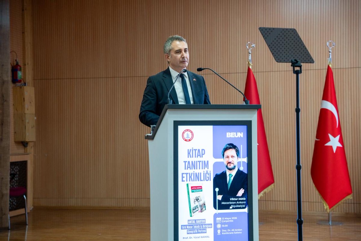 yucelnamal45's tweet photo. Yeni kitabım "Antal Bartus – Türk-Macar Teknik İş Birliğinin Biyografik Portresi" okuyucuyla buluştu! ✨
Bu özel günde bizleri onurlandıran, desteklerini her zaman hissettiğimiz Macaristan Ankara Büyükelçisi Sn. Viktor Mátis'e davetimize iştirakleri için en içten teşekkürlerimi sunarım.
Türk ve Macar uzmanların geçmişte attığı ortak adımları bugünün perspektifiyle kayıt altına aldığımız bu çalışmanın heyecanını paylaşıyoruz. 📚🤝 🇹🇷🇭🇺@MacaristanBE @MacarKultur @TC_Disisleri