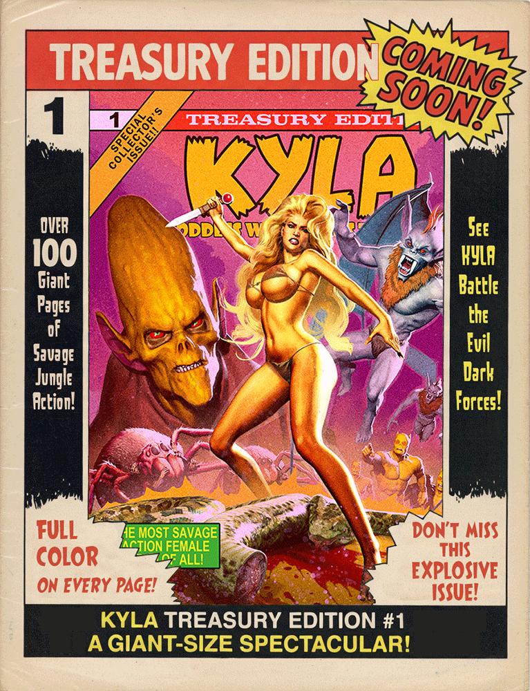 Flintlockjaw's tweet photo. Coming to Kickstarter. Collecting the first two 'White Heat' Kyla adventures in magazine format! Great Alex Ronald cover art! Written by myself and Steven Ross (Yor, Ninja High School) with art by...me! https://t.co/LxuYA44fTT