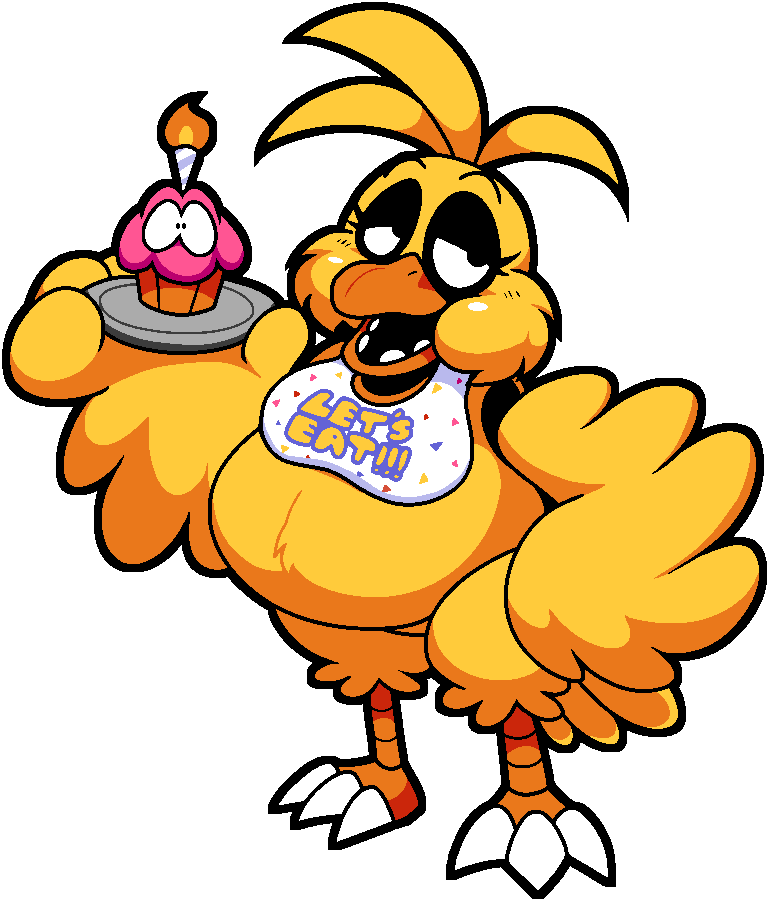 Olekbear1's tweet photo. Unpopular opinions on Chica the Chicken? https://t.co/LXL6XzKJbR