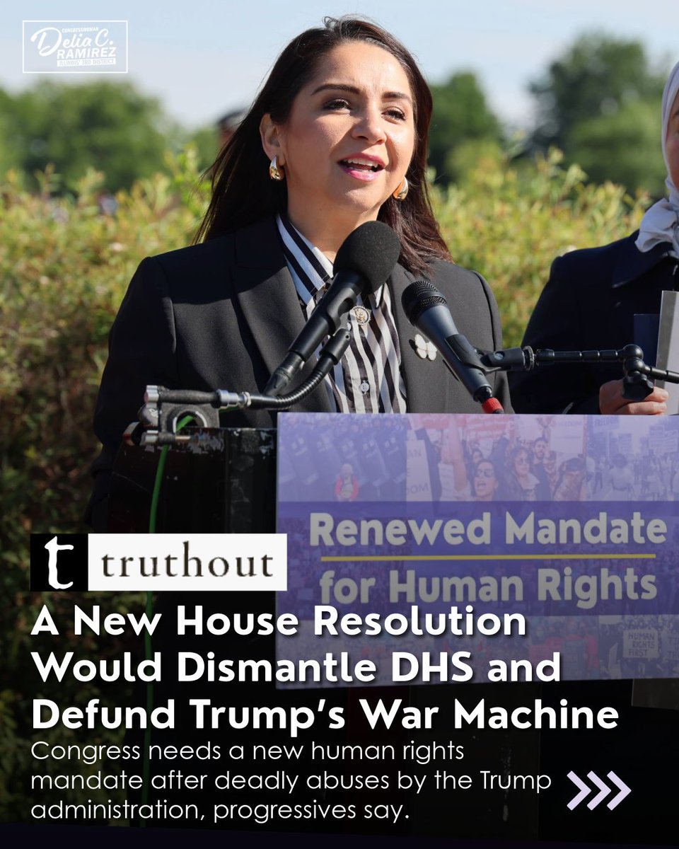 Congresswoman Delia C. Ramirez tweet media