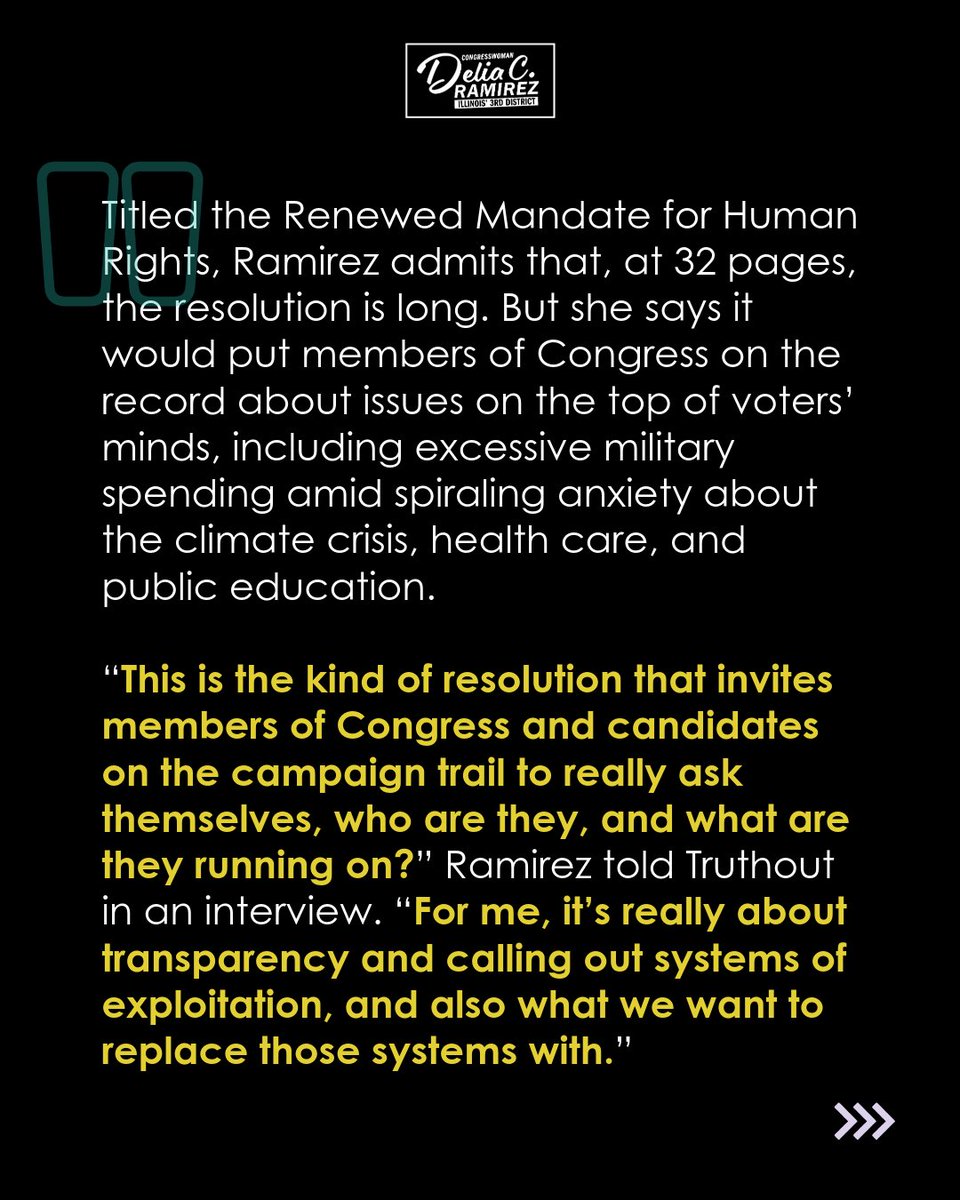 Congresswoman Delia C. Ramirez tweet media