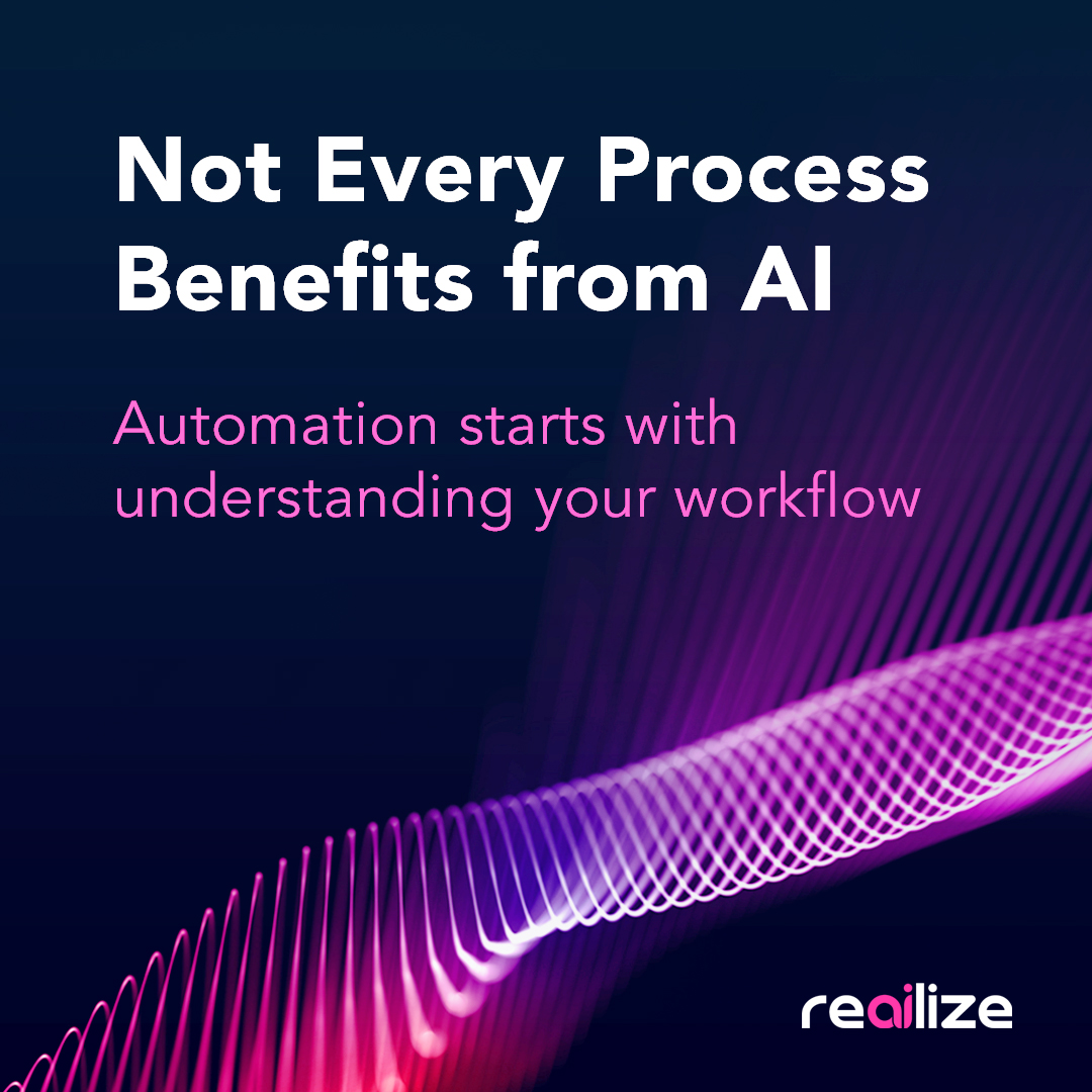 Reailize_'s tweet photo. Not every process needs AI. Not every workflow needs to be rebuilt from scratch.

The real value comes from understanding:
• where teams spend time
• where decisions slow things down
• where manual effort keeps repeating
• and where automation can actually create impact

At Reailize, we approach process mapping and automation as a business transformation exercise, using the service-as-a-software models, combining workflow visibility, BPMN-based orchestration, operational scoring, and human-in-the-loop automation strategies.

The goal is not just to automate tasks. It’s to redesign how work flows across teams, systems, and operations.
#Automation #Operations #AI #WorkflowAutomation
