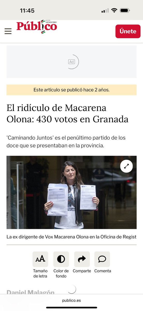 DavidMe15857474's tweet photo. @Macarena_Olona @PNCSV PARÁSITO SOCIAL MIGAJERA RECOGE-MIGAJAS !! TEN VERGÜENZA MERETRIZ MUERTA DE HAMBRE !!! FRACASADA RIDÍCULA …. https://t.co/739QbrfWar