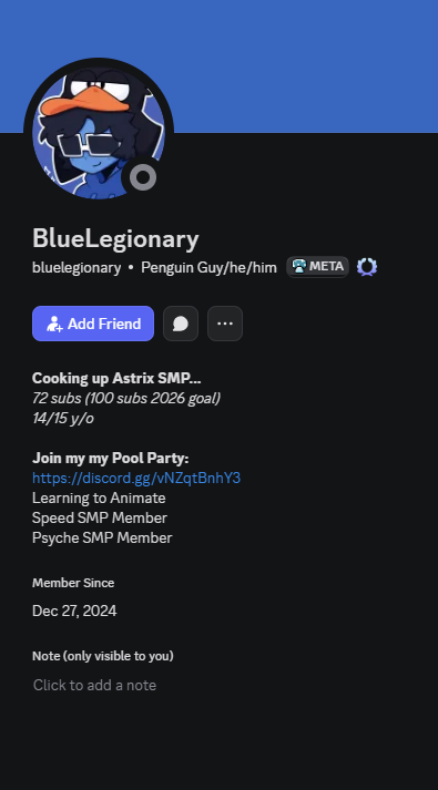 AudioKL_'s tweet photo. wanna say that this is not me, this guys been doing shady stuff with my old name and i dont want it messing with my rep and stuff, im currently tryna get him to change his name

for context i rebranded and hes now usin my old name and stealing server assets and plugins and allat https://t.co/AEO8ZLWZfv