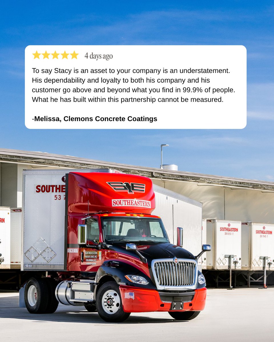 Southeastern Freight tweet media