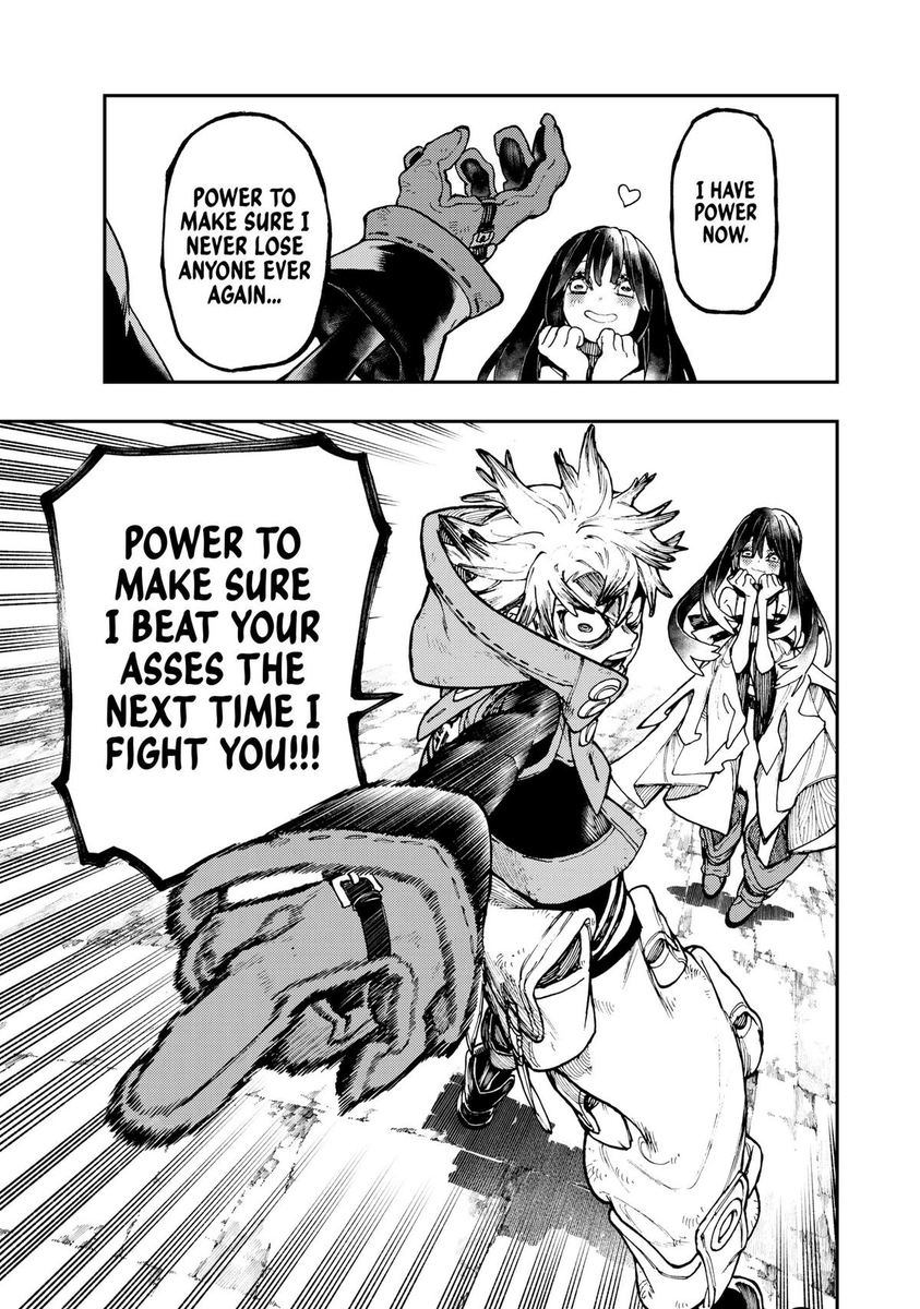 bloodcranez's tweet photo. the manga page for this is marginally funnier though. He'd do this for her without the brainwashing nowadays https://t.co/4Ev8l5MOhP