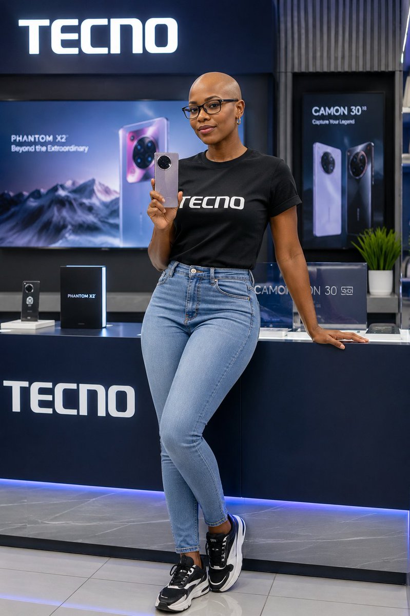 LadysGangHQ's tweet photo. Not saying I work at TECNO yet… but I’m already acting like family 😭📱💙 https://t.co/5Qh1Ueqs6H