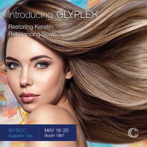 CrossChem's tweet photo. CrossChem is headed to @NYSCC Suppliers' Day — Booth 1967, May 19–20. 🗽

Introducing GLYPLEX®. Stronger hair. Healthier scalp. One system.

#NYSCCSuppliersDay #SuppliersDay2026 #NYSCC #PersonalCareIngredients https://t.co/AqJzCw99au