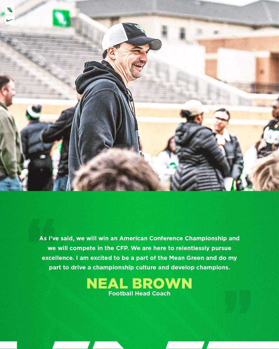 UNT Football tweet media