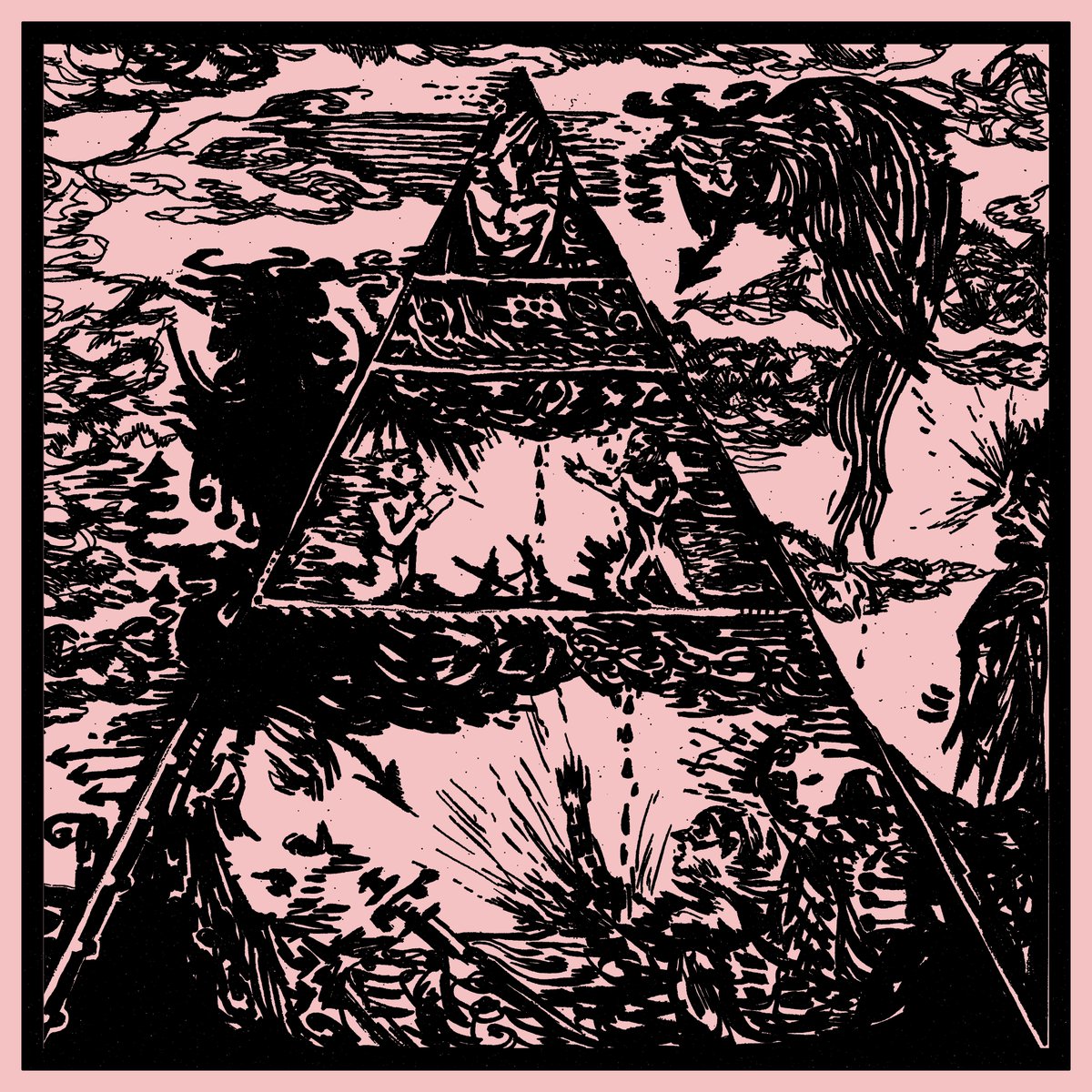 valentBAAL's tweet photo. In just a few hours, Csapás will be released. Here’s the stunning cover artwork created by the mighty Tükörterem. The artwork perfectly captures the atmosphere and noise of the album.

Köszönöm a munkád, Rozi!
https://t.co/a5Ijhm8czY
https://t.co/09CROOa7rC

#blackmetal https://t.co/ujzLm9xxh2