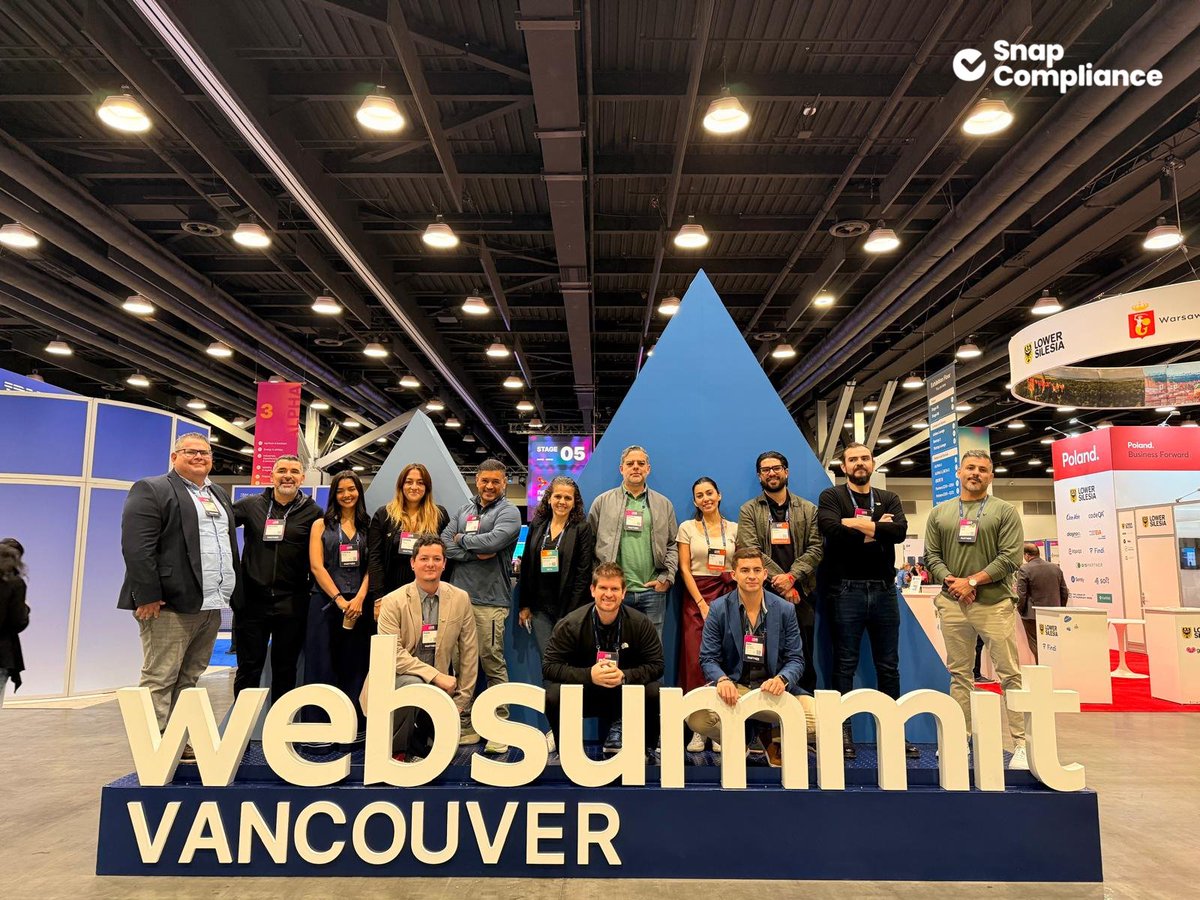 SnapCompliance's tweet photo. Cerramos una gran experiencia en Web Summit Vancouver 2026 junto a la delegación de Costa Rica liderada por PROCOMER. 🇨🇷

Siguiente parada: Silicon Valley con @AWS, @AWSStartups y @AWSLatam 🚀

#WebSummitVancouver #PROCOMER #CostaRica #Innovation #AI https://t.co/52hvwUUDuz