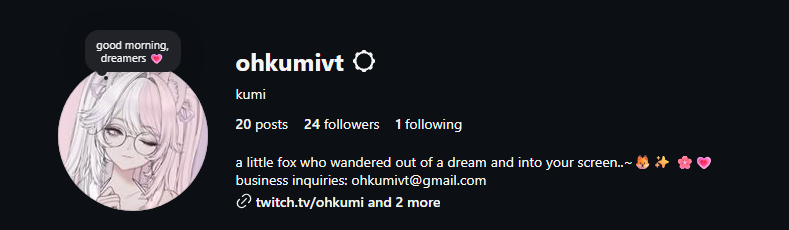 kumi 💗 | dream fox ☁️🦊 (@ohkumivt) / Posts / X