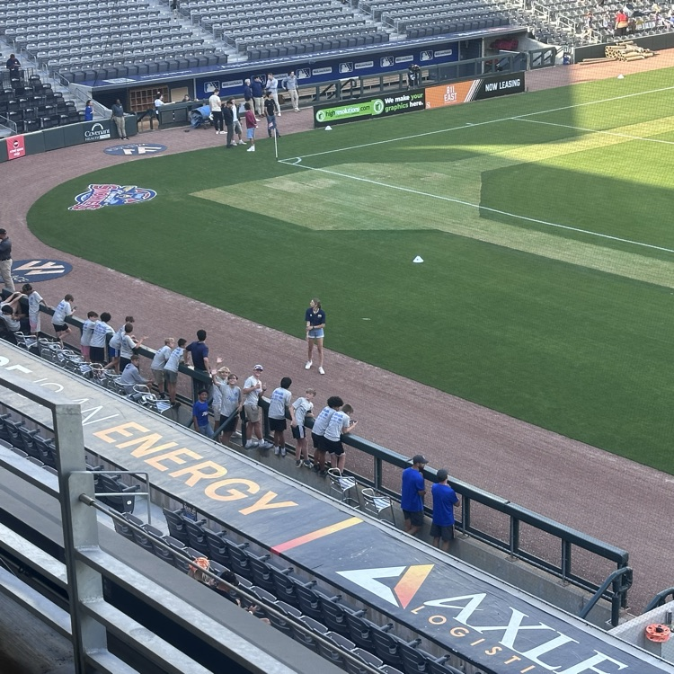 northmiddlestar's tweet photo. ⚽️ What a way to celebrate an incredible season! Our North Middle School boys soccer team spent last night at a One Knox SC match cheering on our very own Premier League stars! 💙❤️ Proud of this team and the memories made both on and off the field! ⭐️ #NorthNation https://t.co/JlTgGGOhJ4