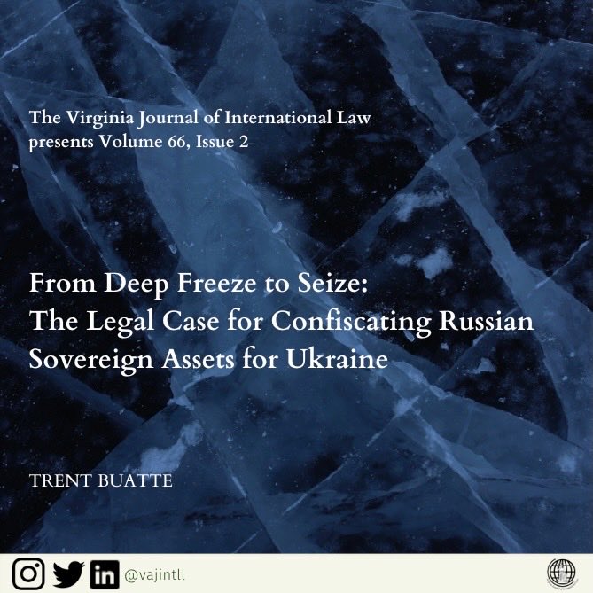 VaJIntlL's tweet photo. VJIL presents Volume 66, Issue 2! You can read the latest article by Trent Buatte below:

https://t.co/D4QlxSh5bx https://t.co/NEaeLm9c5T