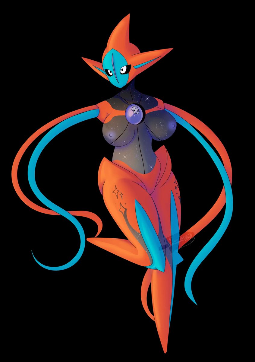 freezeshideout's tweet photo. #digitalart #art #nsfw #pokemon #deoxys #commission https://t.co/gXRqhsQPcY