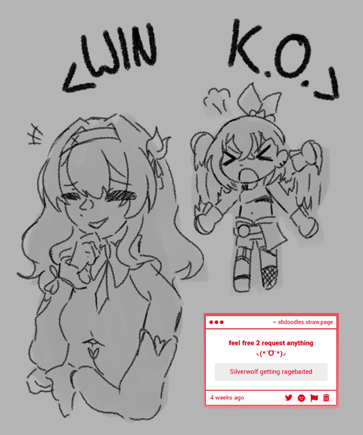 stellaron hunter doodles ☆彡 tweet media