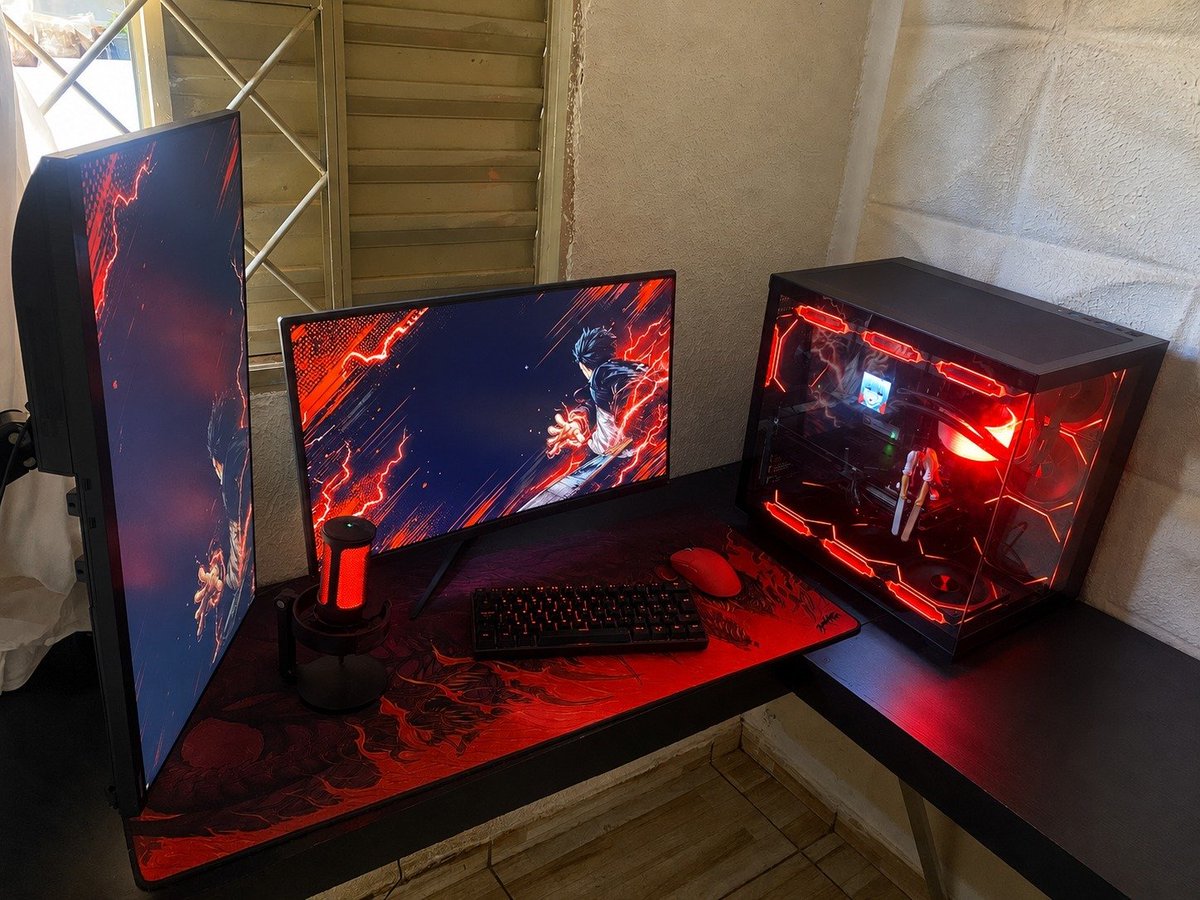 Setups que eu moraria facilmente tweet media
