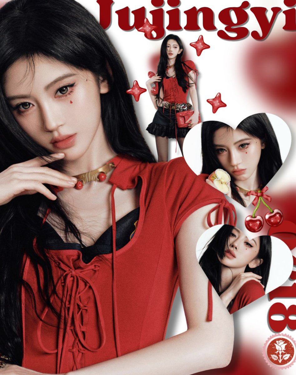 jingsyie's tweet photo. #Jujingyi #鞠婧祎 cherry bomb 🍒 https://t.co/Ukrgk9wM5o