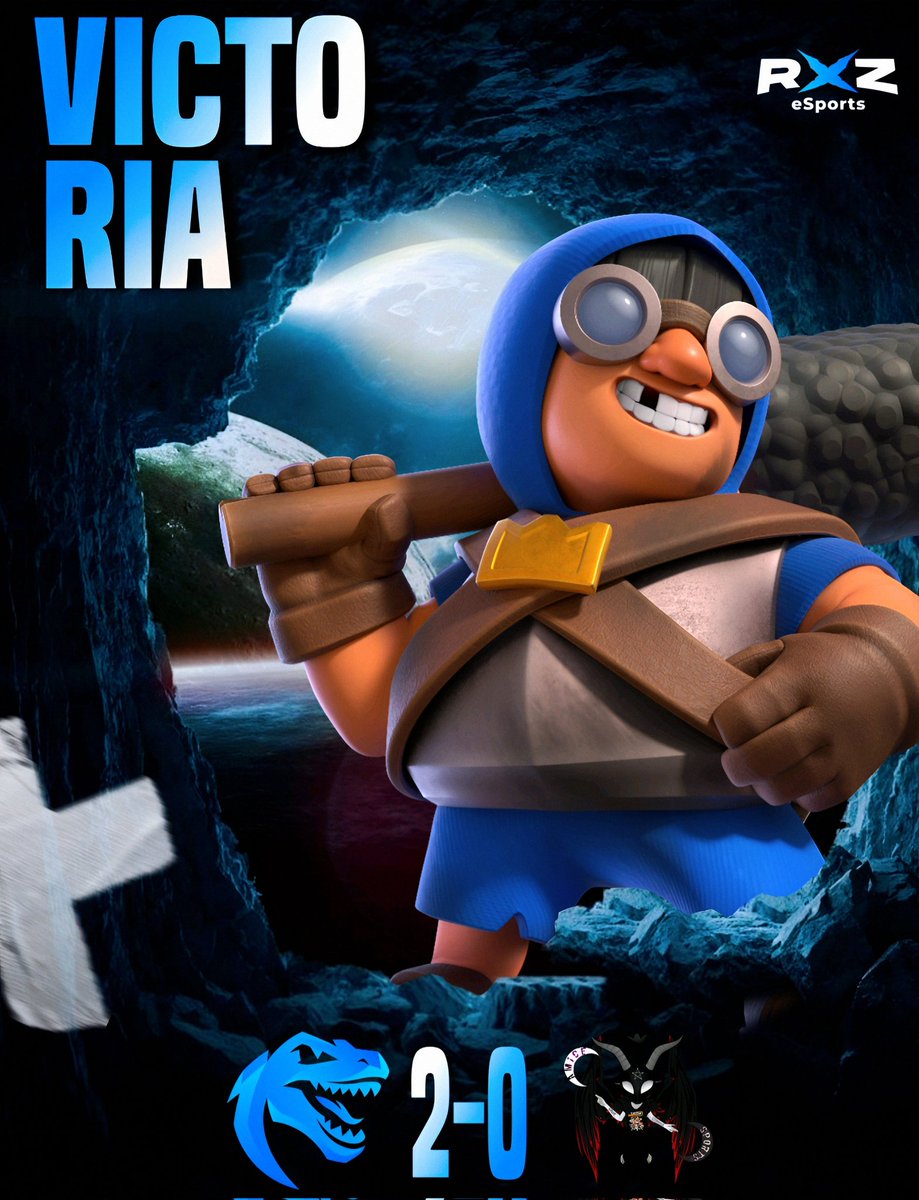 RXZEsports's tweet photo. #ClashRoyale • #Results 🤩

🆚️ • #AmiceSports
🏆 • @CupLeonesLE
📊 • 2-0 ✅️
🌟 • @alexitocs 🐐

#GoRXZ • #ItsNow • #AlwaysRXZ 🦖 https://t.co/IsYnrBj7Vz