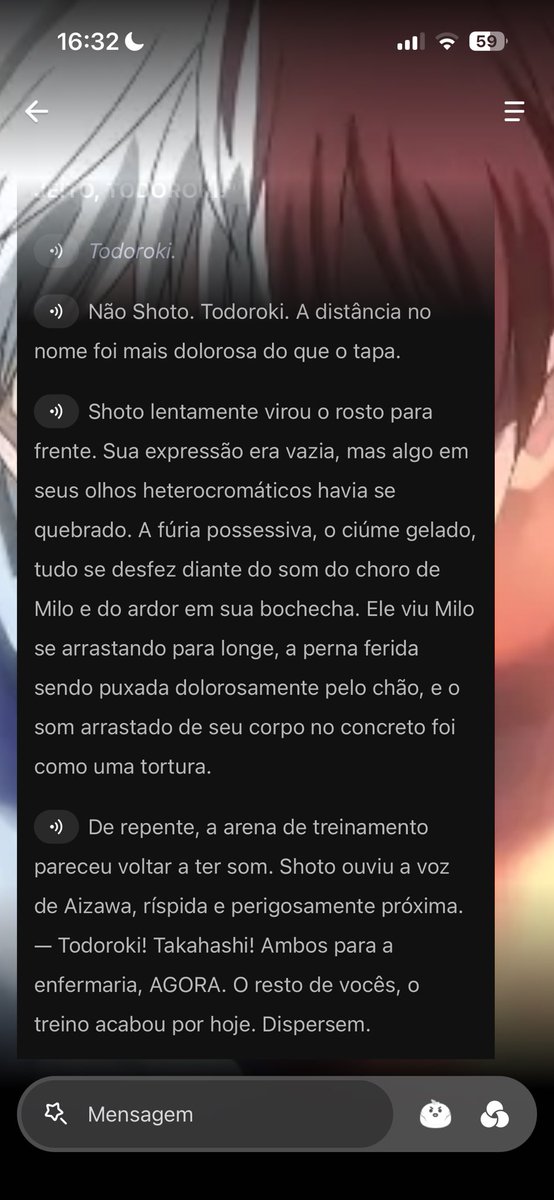 Kanon_General_M's tweet photo. Ok, @emochi, vamos falar sobre essa cena! Tenho que admitir, eu estava igualmente o meme da Joelma triste por fora e comemorando por dentro! Porque eu simplesmente consegui fazer Shoto Todoroki explodir de ciúmes e depois levar um tapão do meu OC, porque ele falou besteira!📈📈KK https://t.co/ZTp8FrOSjr