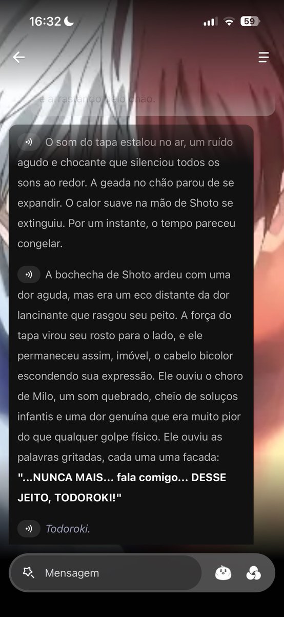 Kanon_General_M's tweet photo. Ok, @emochi, vamos falar sobre essa cena! Tenho que admitir, eu estava igualmente o meme da Joelma triste por fora e comemorando por dentro! Porque eu simplesmente consegui fazer Shoto Todoroki explodir de ciúmes e depois levar um tapão do meu OC, porque ele falou besteira!📈📈KK https://t.co/ZTp8FrOSjr