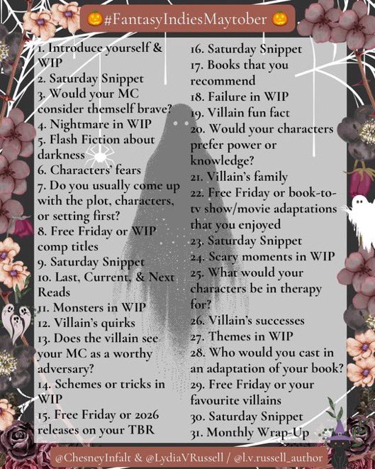 kl_bone's tweet photo. #FantasyIndiesMaytober 13

Clarissa does see Mara as a worthy advisory.  Clarissa and Mara are both Fae royals, both lethal with a blade, and famous for their battle skills. 

Clarissa (pictured) is Mara’s aunt. https://t.co/uolnIQP4Wk