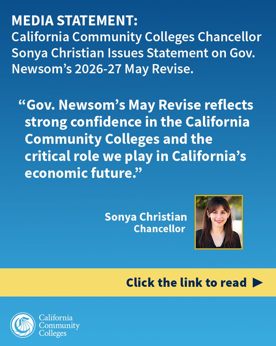 California Community Colleges tweet media