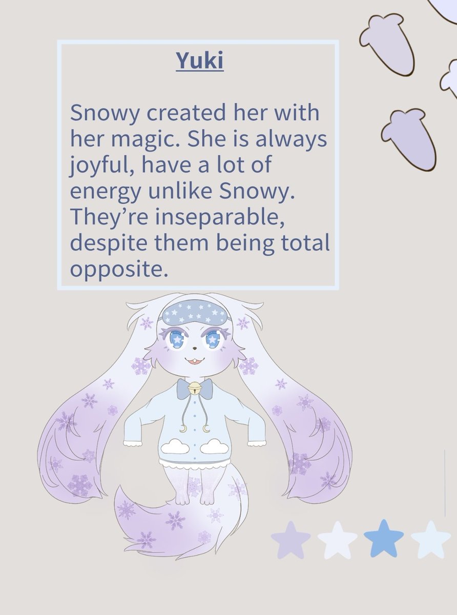Snowy_Nemui's tweet photo. Official Snowy ref sheet!
I am an Otaku bunny girl who lives in another galaxy. I love to sleep, especially on snow, it's so soft and comfy 😴
Full time artist 🎨
Oshi mark/oc emoji combo: ❄️🌙🥕
Art tag: #snoweepyart
Nsfw art tag: #snowylewdyart https://t.co/QfDWOmHv54