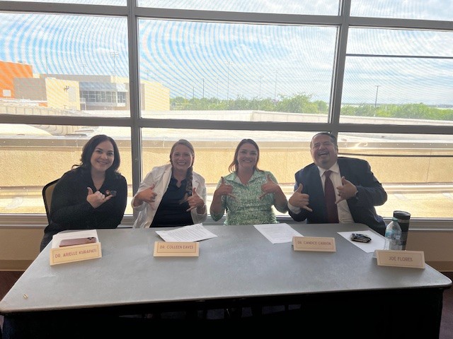 TAMUCCCONHS's tweet photo. Dr. Colleen Eaves recently participated as a guest speaker on the SSS STEM Healthcare Career Panel, where she shared her journey in nursing education and discussed career pathways in healthcare. https://t.co/Uy0T5x9Wf8