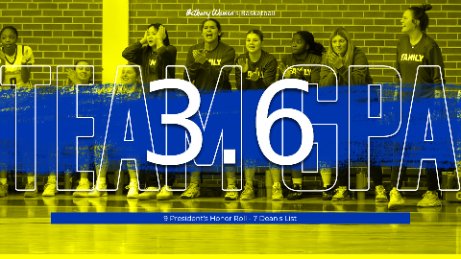 bcswedeswbb's tweet photo. Took care of business on the court AND in the classroom!

9 of our girls made the President's Honor Roll with a 3.75 GPA and above and 7 made the Dean's List with a 3.5-3.74 GPA. https://t.co/9aBpmigm14