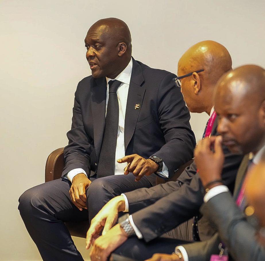 Diop_IFC's tweet photo. Très heureux d’avoir échangé avec S.E. Brice Clotaire Oligui Nguema, Président du #Gabon, partenaire stratégique pour le Groupe @Banquemondiale.
Nos discussions ont porté sur l’état d’avancement de notre coopération, notamment dans les secteurs de l’énergie (hydroélectricité et gas-to-power), du développement des chaînes de valeur agricoles et du tourisme. #ACF26
