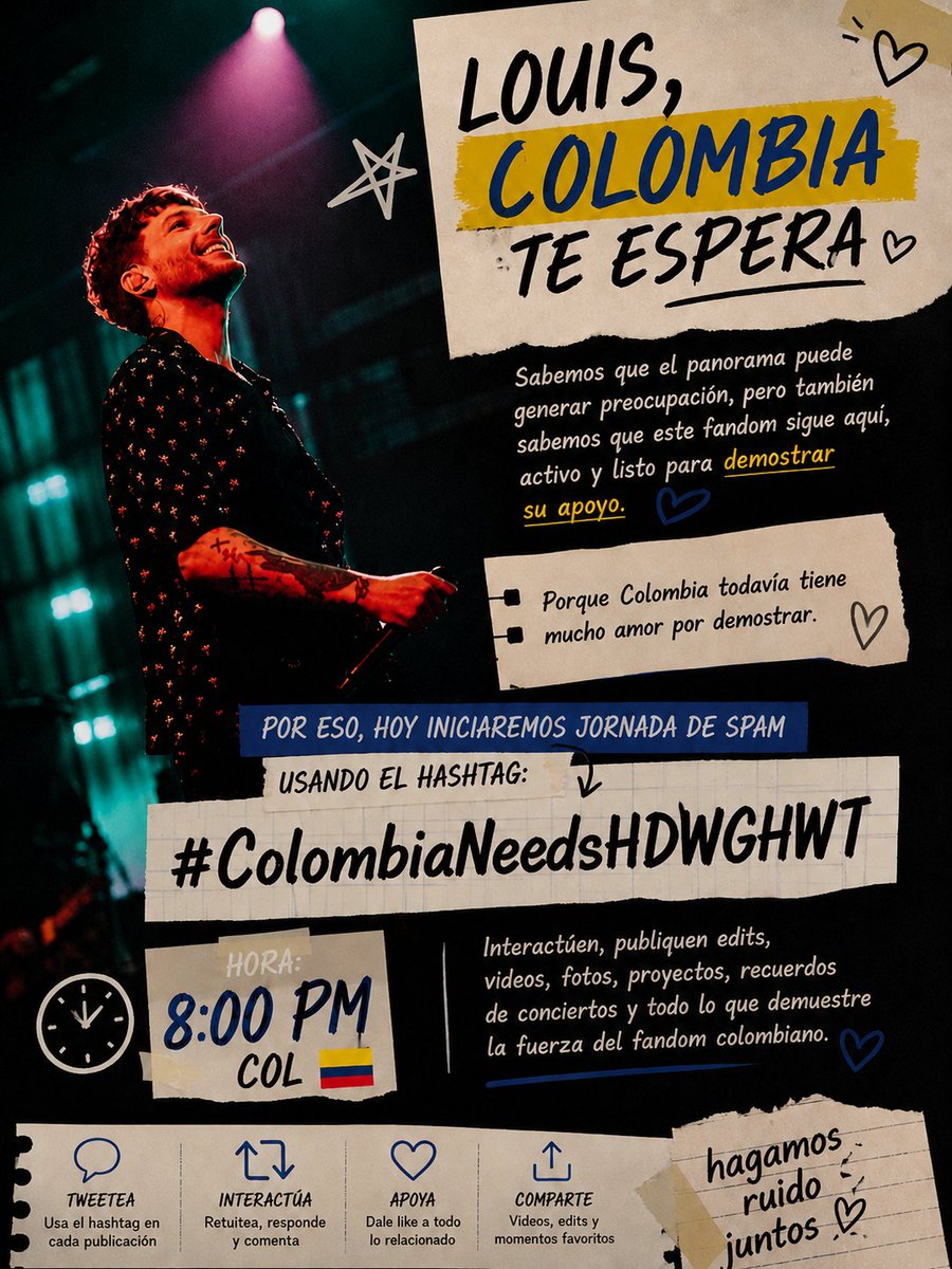 Louis Tomlinson Colombia 🇨🇴 tweet media