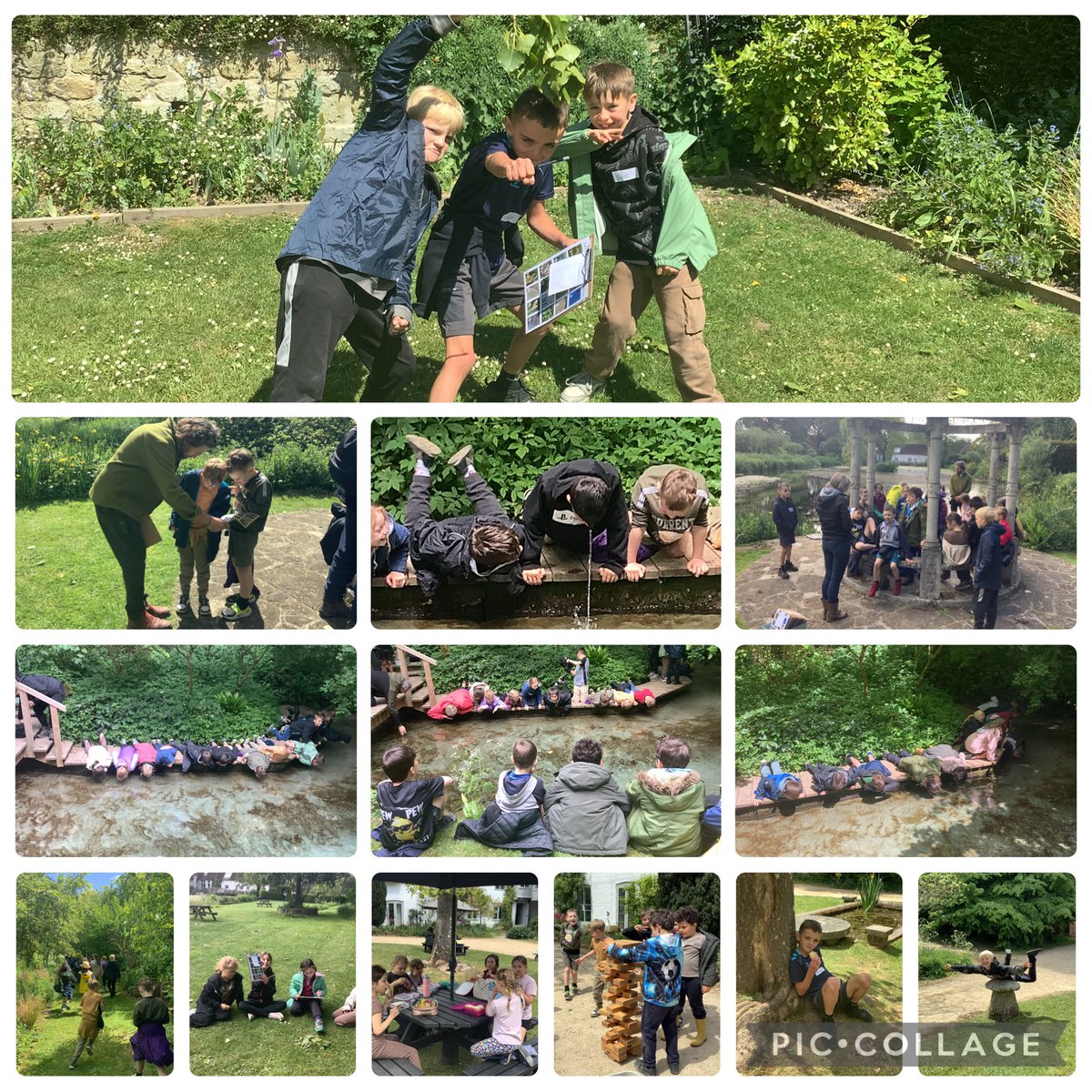 SAPSOtters's tweet photo. #residential What a blast! We have had a fantastic day at Springhead with a hike up the hill for some beautiful views and den building in the woods. Followed by some free time to explore, even an opportunity to drink from the Spring amongst other exciting activities! https://t.co/I75X5f7V7X