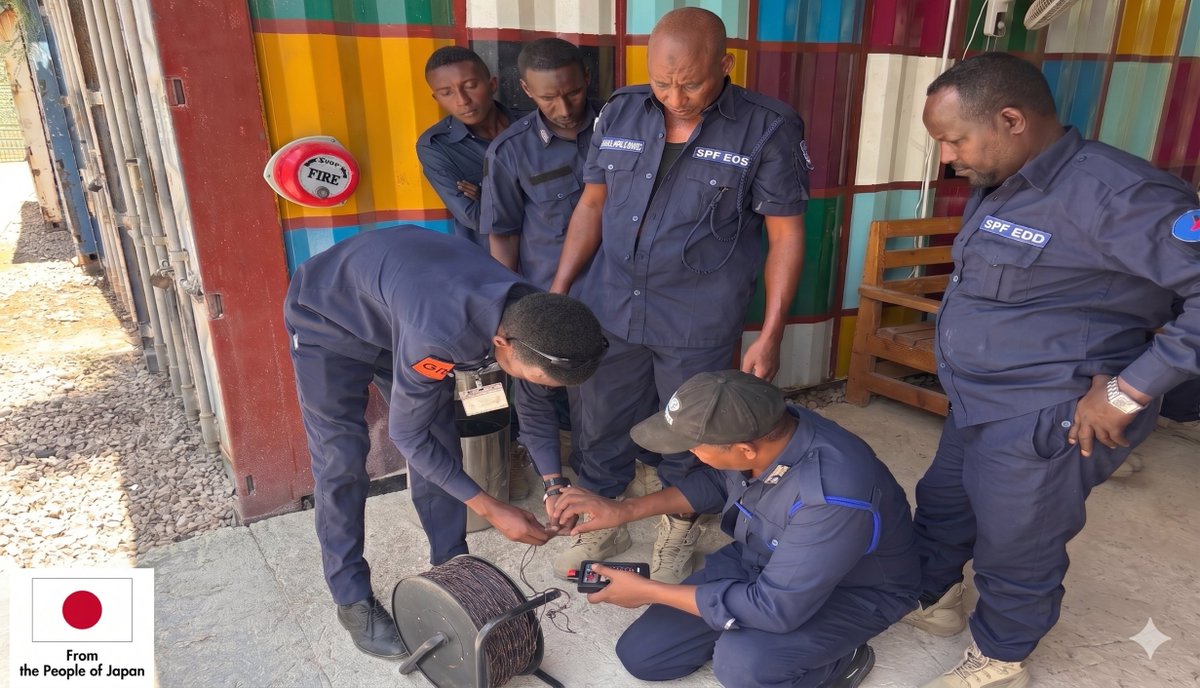 United Nations Mine Action Service (UNMAS) tweet media