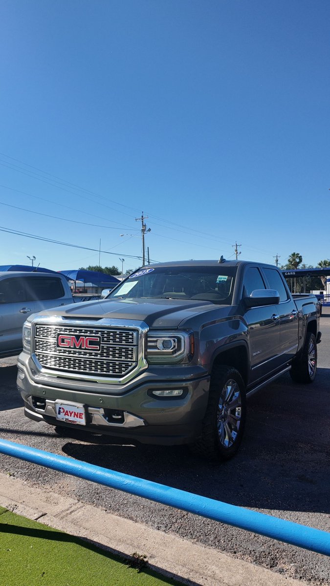 PayneMcColl's tweet photo. Elevate your drive with this 2018 GMC Sierra 1500 Denali! 🔥 Experience the perfect mix of luxury and power in this premium pickup.

📍 Visit us at Payne Pre-Owned McColl to see it in person!

#GMCSierra #Denali #PayneMcColl #RioGrandeValley #TrucksOfTwitter https://t.co/lMqwMzXwzm