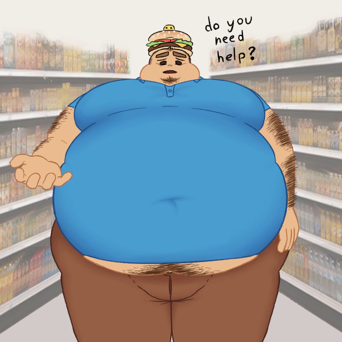 LaylaCandyIce's tweet photo. POV: You're at the market, but you ended up falling after bumping into someone https://t.co/lTvVUTxUBK