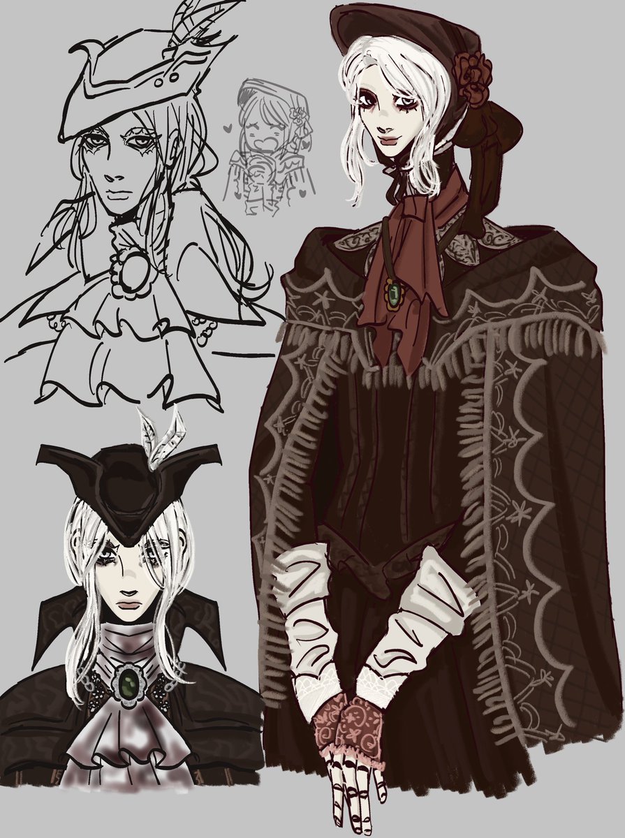 neyrangist's tweet photo. ladydoll #bloodborne https://t.co/69yCfZhI5b