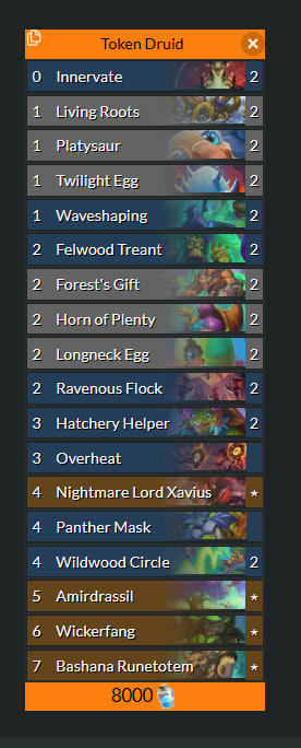 TrueBenchHS's tweet photo. 130>27
Bashana wins half of the games in token druid https://t.co/0loqZODEfb