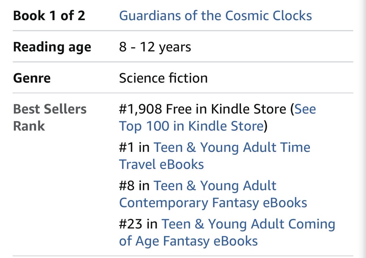 jabrilyousef's tweet photo. 👀 Guardians of the @Cosmic_Clocks: The Emerald Tablets is DOIN’ NUMBERS Y’ALL 💯 

Pop over to Amazon and grab your FREE EBOOK before this offer is up!!⚡️

CLAIM YOUR COPY: https://t.co/gYKD0hoesl

P.S. — If you’d rather hold it in your hands, the paperback is only $9.99 🤓 https://t.co/LukTKIBKAQ