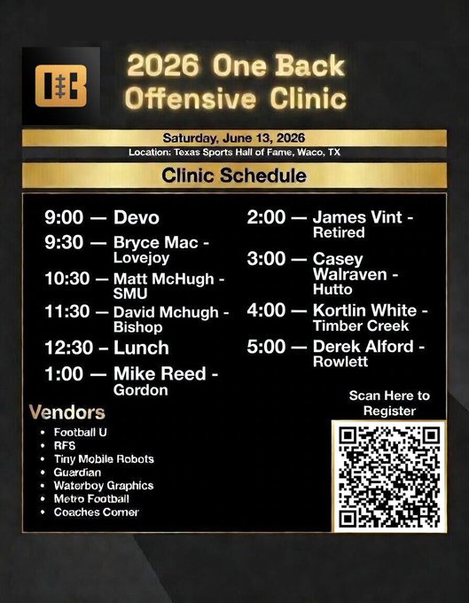 One Back Offense tweet media