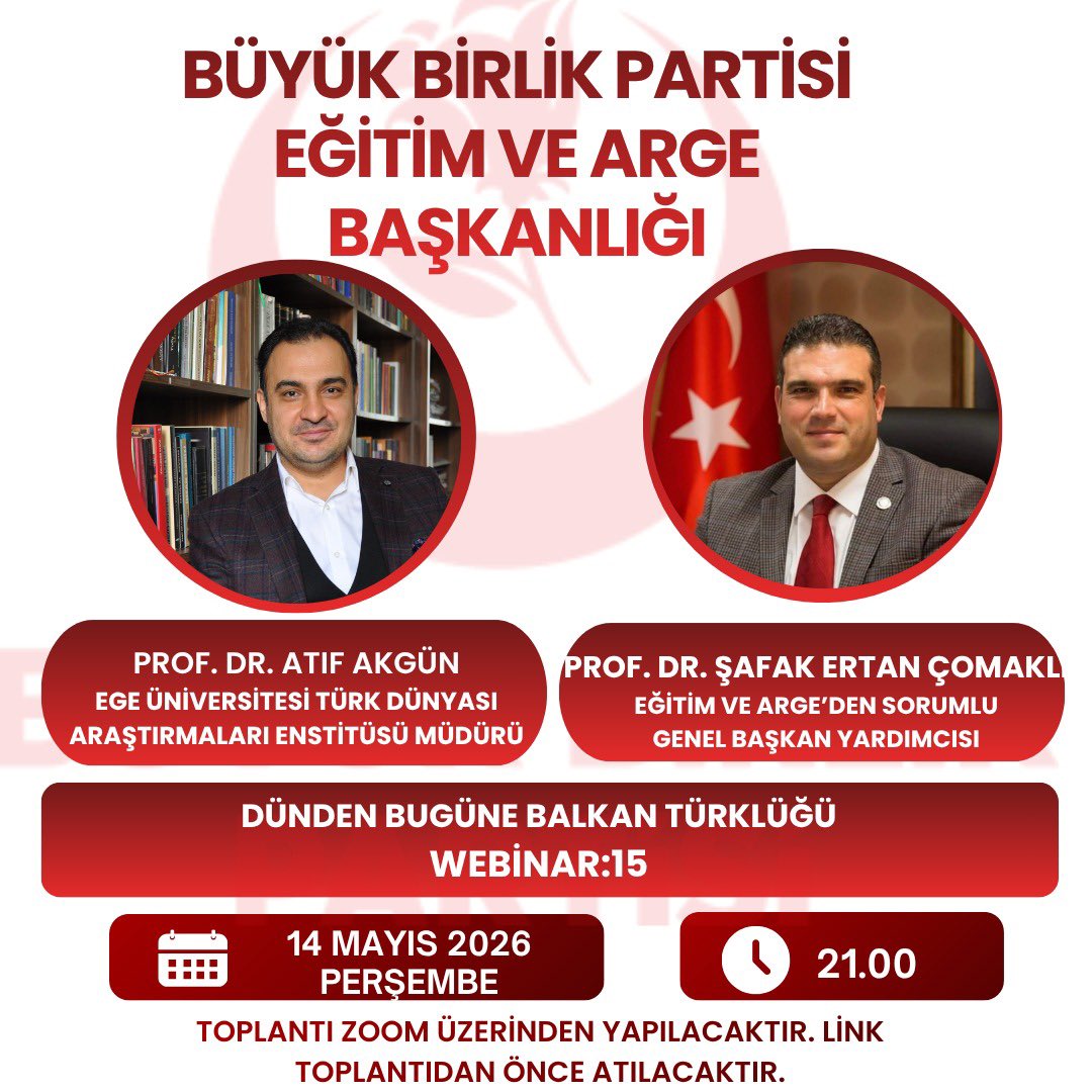 PROF.DR.ŞAFAK ÇOMAKLI tweet media