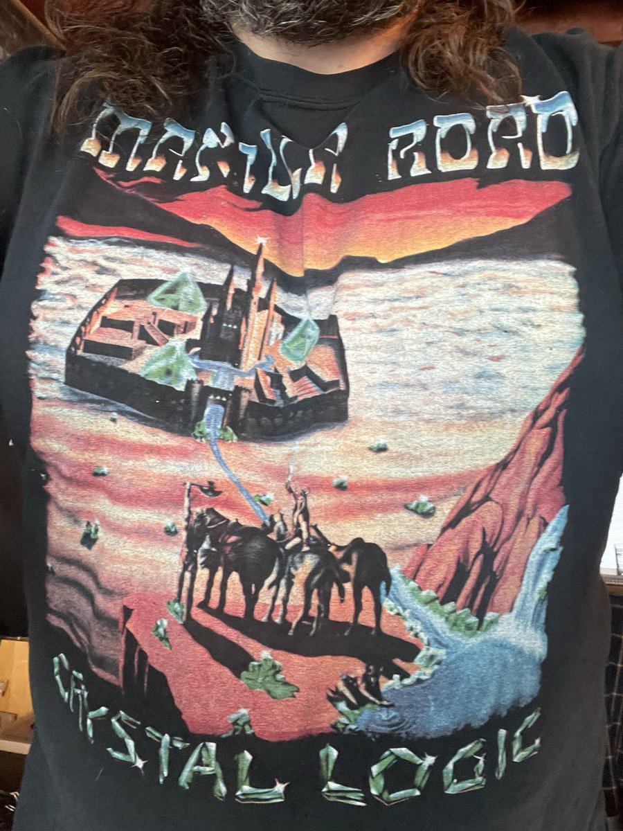 krigsstev's tweet photo. @AeternalForest Hell yeah, perfect album. I’m actually wearing this shirt today https://t.co/4GvJv2sWtG