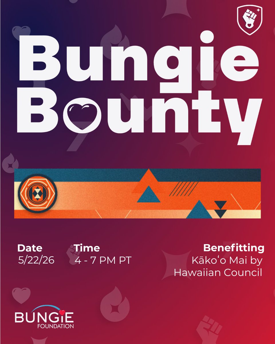 Bungie Foundation tweet media