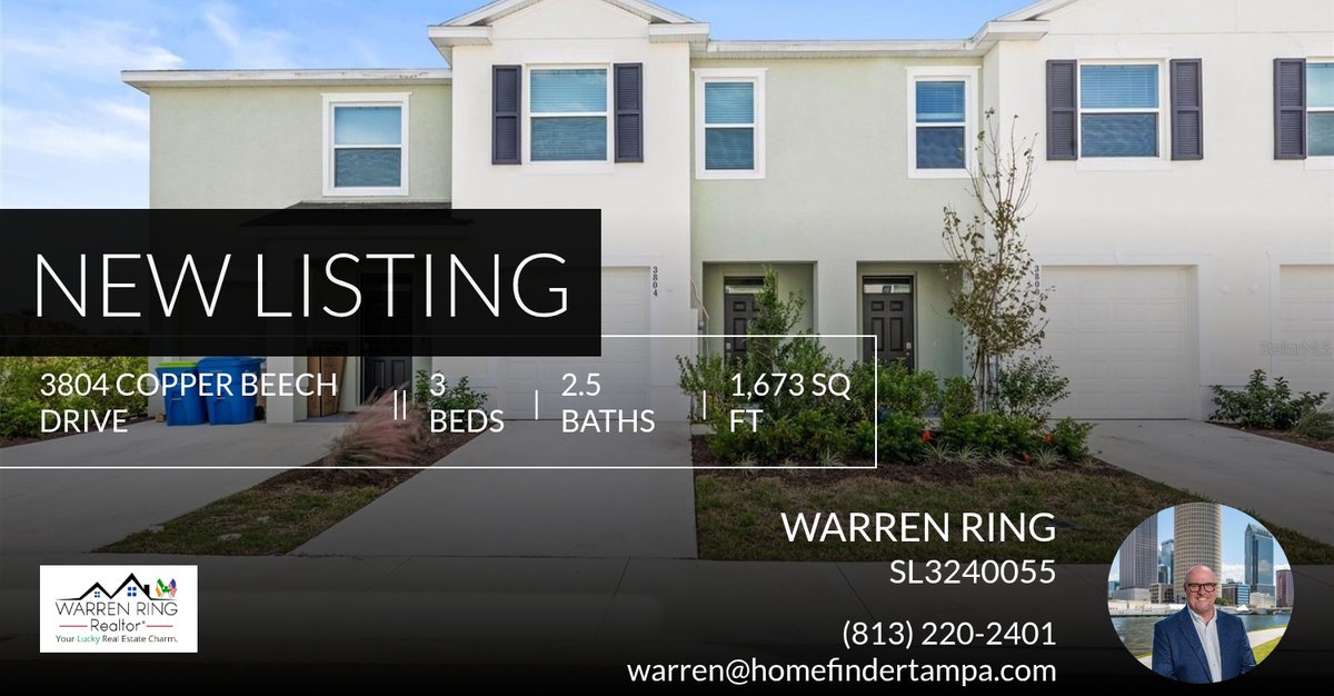 warrenring's tweet photo. 📍 New Listing 📍 Take a look at this fantastic new property that just hit the market located at 3804 Copper Beech Drive in Land O Lakes. Reach out here or at (813) 220-2401 for more information

Cheers,

Warren

Warren Ring
... https://t.co/QyMBAVRk7T https://t.co/XJYXQg1qMC