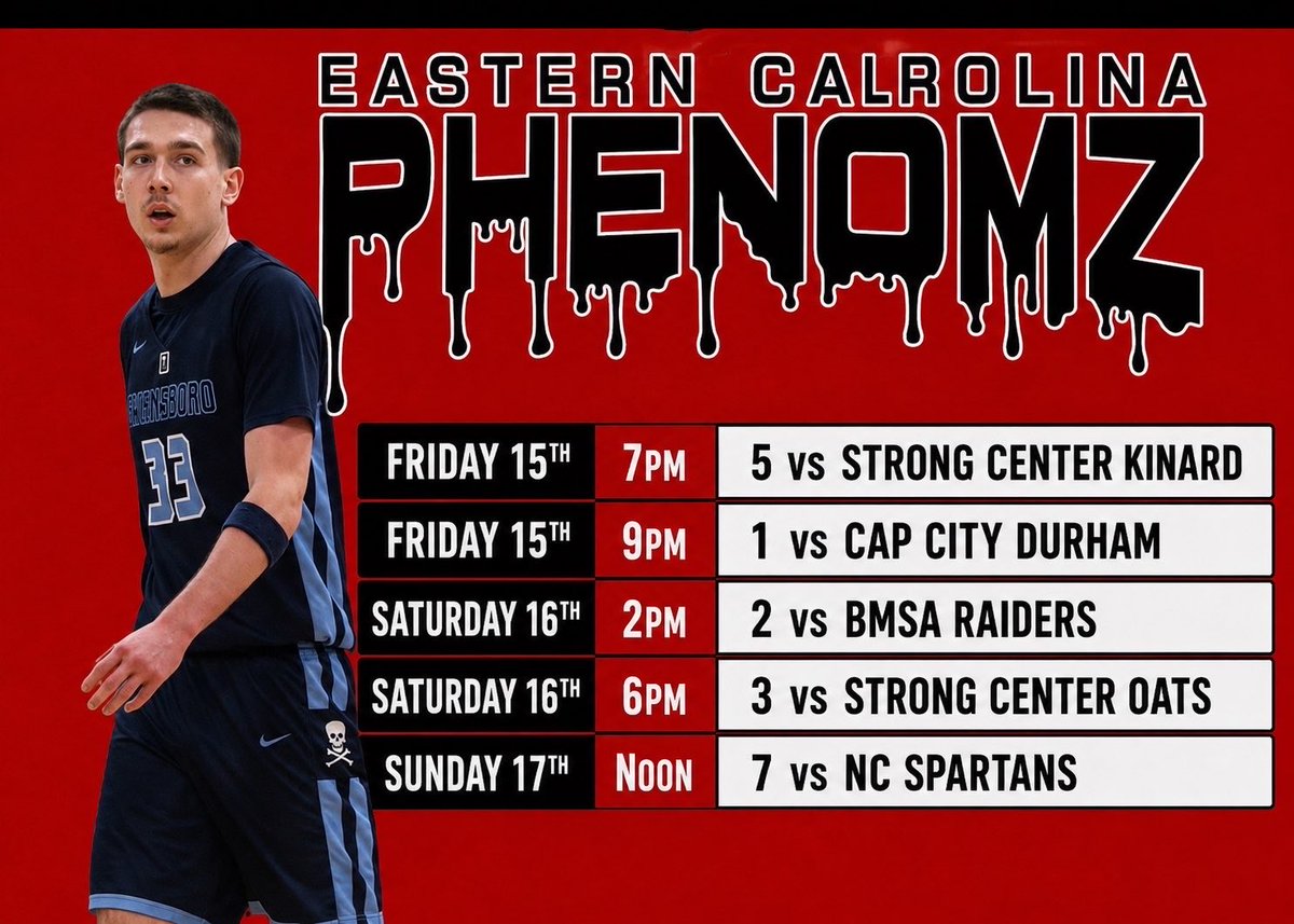 ConnorMay2027's tweet photo. Come check me out this weekend at the @Phenom_Hoops Raleigh live event this weekend! https://t.co/rNtLFreoNs