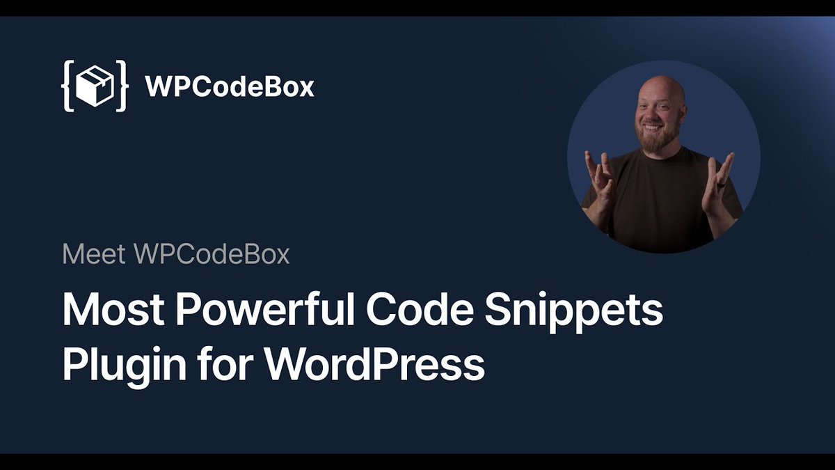 WPCodeBox tweet media