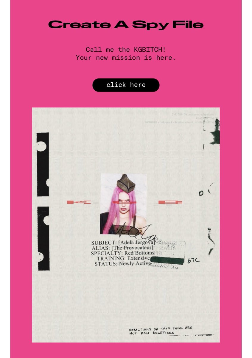 Spy File.pdf Create your own spy file! Follow the link below to make your own KGB ...
