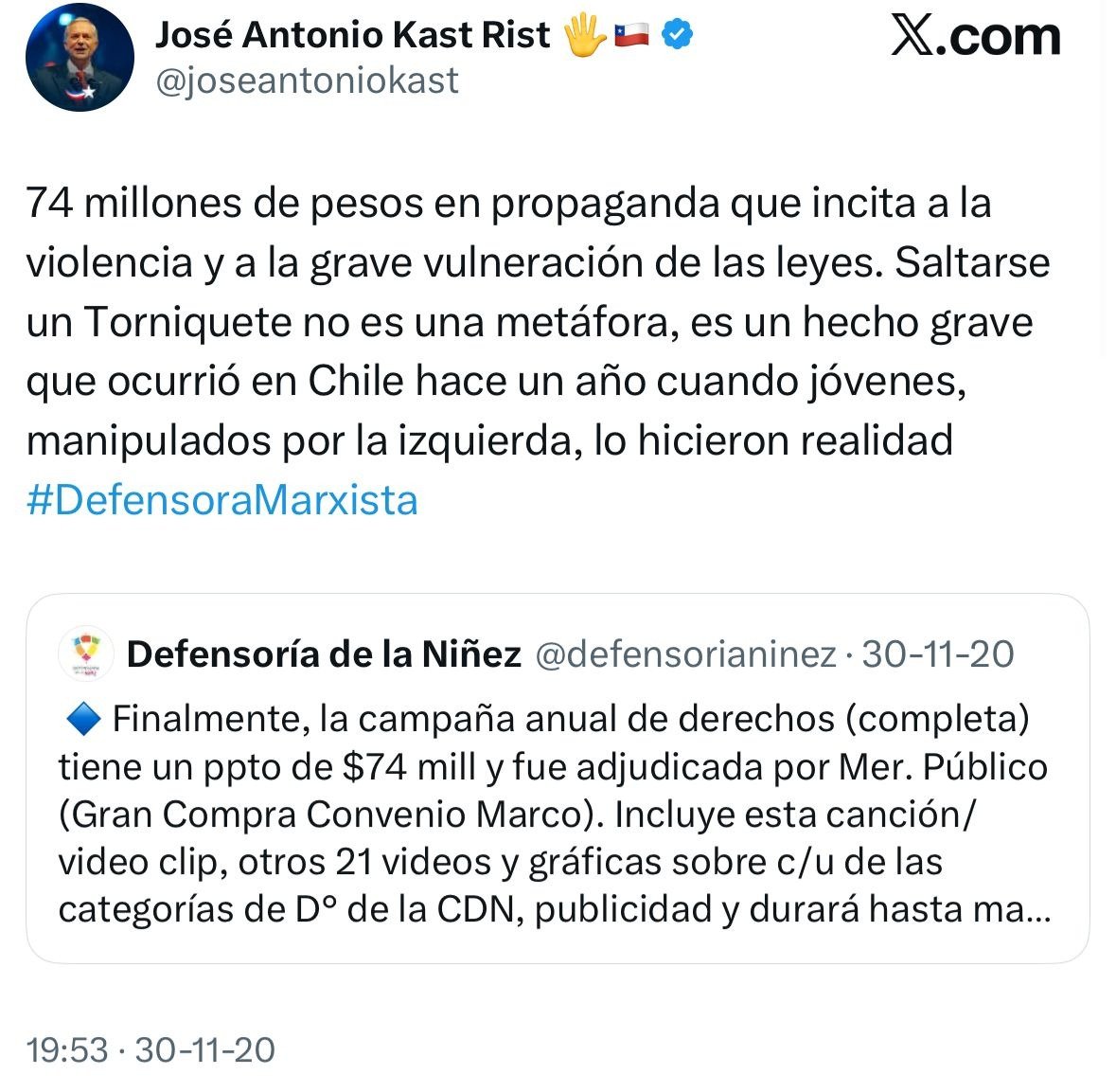 Historia de Chile tweet media