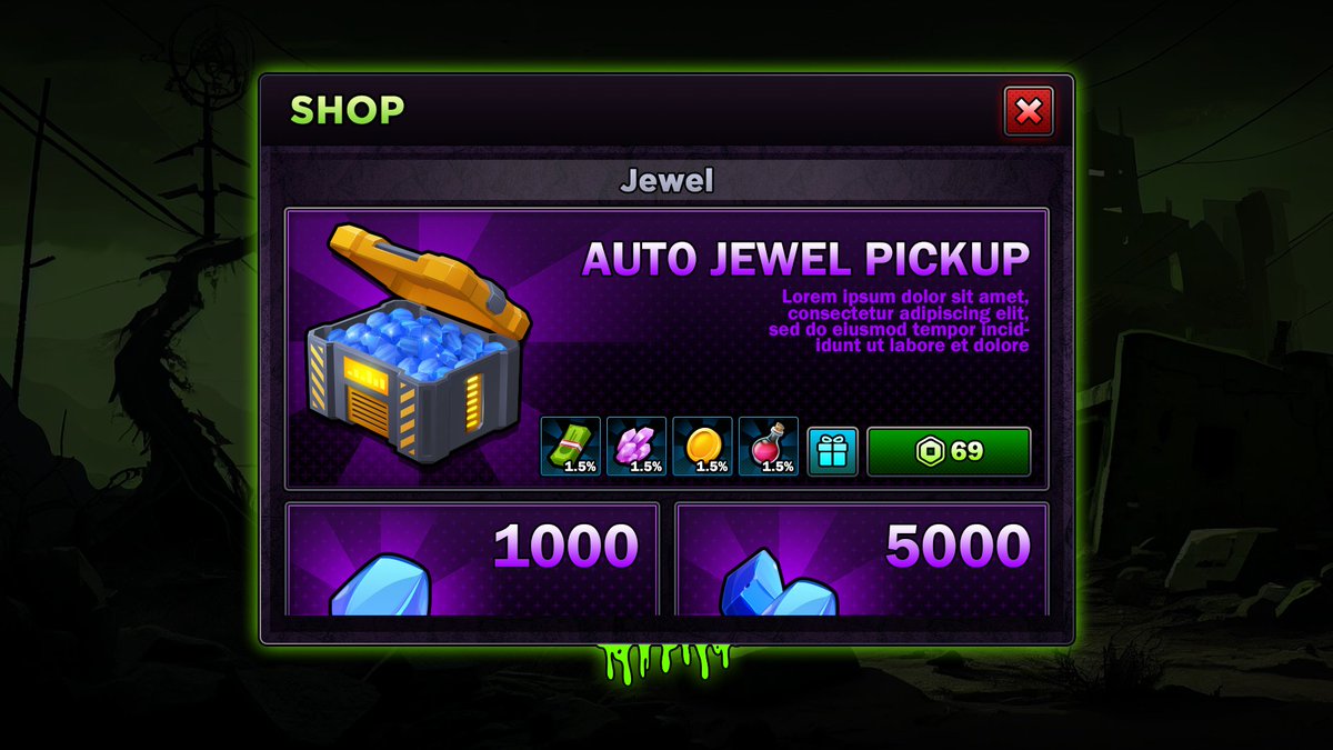 Xad_91's tweet photo. Have a look on my new Zombie Styled Shop Game UIs😍😀😘
📢Commissions are open now!
👩💻Portfolio: https://t.co/MHkPkCftHV
💬Discord: xad91
#ROBLOX #RobloxDevs #Robloxart #uidesign #commissionopens https://t.co/io6NYhAoXm