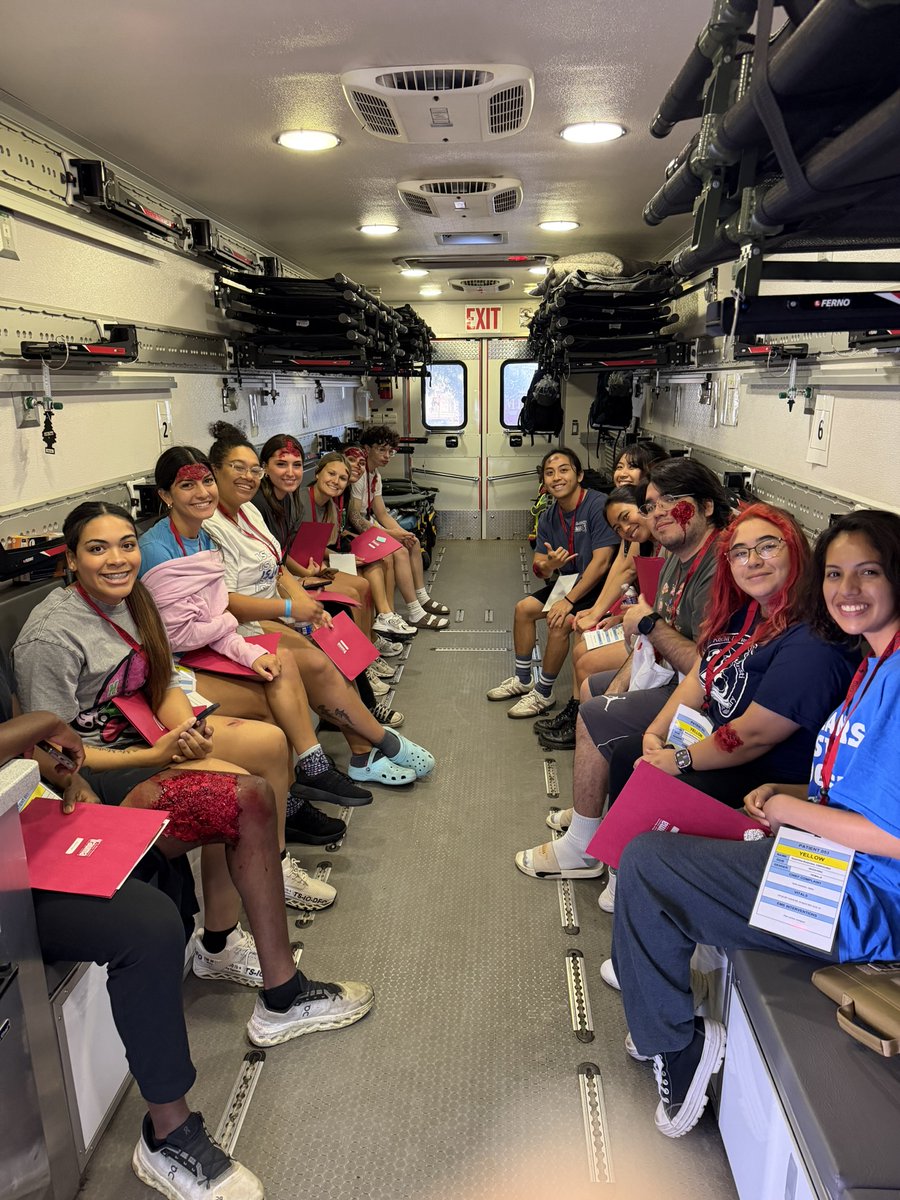 TAMUCCCONHS's tweet photo. Students and faculty recently participated in a large-scale disaster simulation in collaboration with regional partners. We are incredibly proud of our students and alumni for making an Islander impact. https://t.co/hjpk4FqnIP